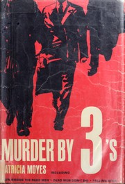 Cover of: Murder by 3's by Patricia Moyes