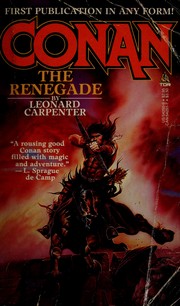 Cover of: Conan the renegade.