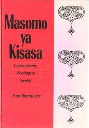 Cover of: Masomo ya kisasa by Ann Biersteker with May Balisidya, Vicki Carstens, Joseph Mabwa ; illustrations by Janet Allen, Dennis Doughty.