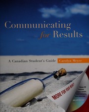 Communicating for results by Carolyn Margaret Meyer