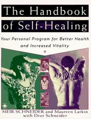 Cover of: The handbook of self-healing