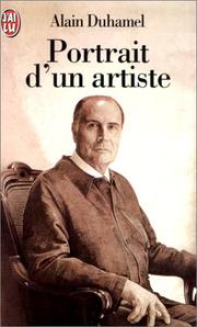 Cover of: Portrait d'un artiste