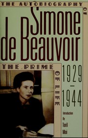 Cover of: The prime of life by Simone de Beauvoir