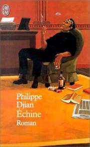 Cover of: Echine by Philippe Djian