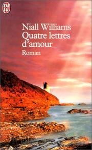 Cover of: Quatre lettres d'amour