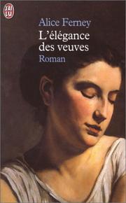 Cover of: L'Elégance des veuves