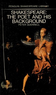 Cover of: Shakespeare: the poet and his background