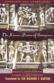 Cover of: Kama Sutra of Vatsayana by Mallanaga Vātsyāyana