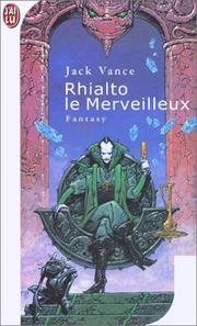 Cover of: Rhialto le merveilleux