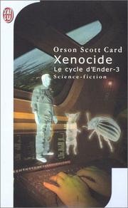 Cover of: Le Cycle d'Ender, tome 3  by Orson Scott Card