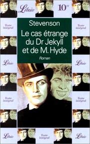 Cover of: L'étrange cas du dr jekyll et de m.hyde by Robert Louis Stevenson