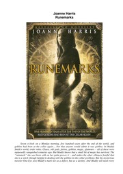 Cover of: Runemarks by Joanne Harris