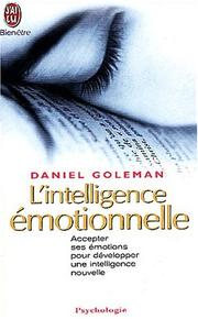 Cover of: L'Intelligence emotionelle by Daniel Goleman