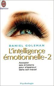 Cover of: L'intelligence emotionnelle 2