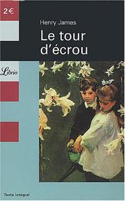 Cover of: Le Tour d'écrou