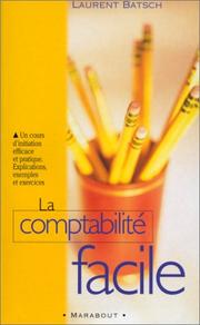 Cover of: La comptabilite facile