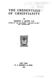 Cover of: The Credentials of Christianity