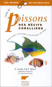 Cover of: Guide des poissons des récifs coralliens by Ewald Lieske, Robert F. Myers