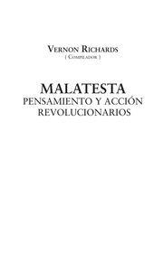 Cover of: Malatesta by Vernon Richards