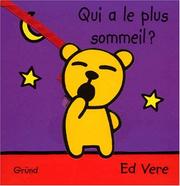 Cover of: Qui a le plus sommeil ?