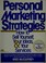 Cover of: Personal marketing strategies