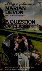 Cover of: A Question of Class by Marian Devon
