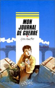 Cover of: Mon journal de guerre
