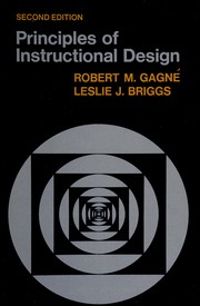 Cover of: Principles of instructional design
