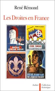 Cover of: Les droites en France by René Rémond