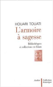 Cover of: L' armoire à sagesse by Houari Touati