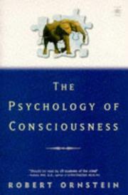 Cover of: The Psychology of Consciousness (Arkana)
