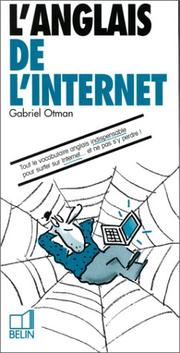 Cover of: L'Anglais de l'Internet