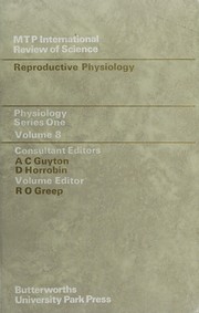 Cover of: Reproductive physiology by Roy Orval Greep