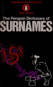Cover of: The Penguin dictionary of surnames by Basil Cottle