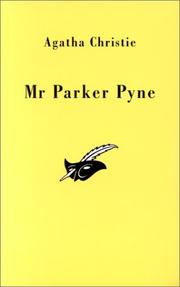 Cover of: Mr Parker Pyne by Agatha Christie, Robert Nobret