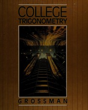 Cover of: College trigonometry by Stanley I. Grossman