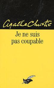 Cover of: Je ne suis pas coupable by Agatha Christie