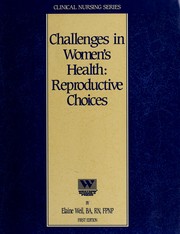 Cover of: Challenges in women's health by Elaine Weil