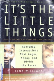 Cover of: It's the little things by Lena Williams