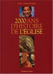 Cover of: 2000 ans d'histoire de l'église