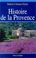 Cover of: Histoire de la Provence