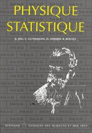 Cover of: Elements de Physique statistique