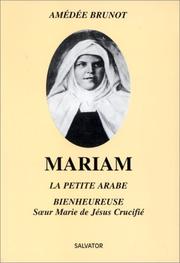 Mariam, la petite arabe by Amédée Brunot