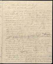 [Letter to] Mrs. Worcester, Cor[responding] Sec[retary] of--Newark Ladies' Peace Society by Caroline Weston