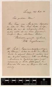 Correspondence by Engelmann, Th. W.
