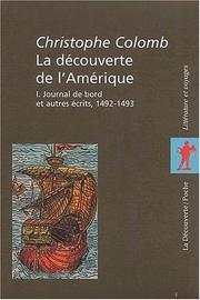 Cover of: La Découverte de l'Amérique, tomes 1 et 2, coffret