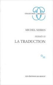Cover of: Hermès. by Michel Serres