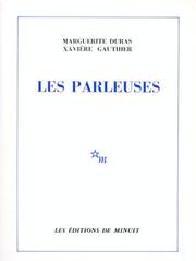 Cover of: Les parleuses by Marguerite Duras