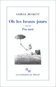Cover of: Oh les beaux jours by Samuel Beckett