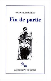 Cover of: Fin De Partie by Samuel Beckett